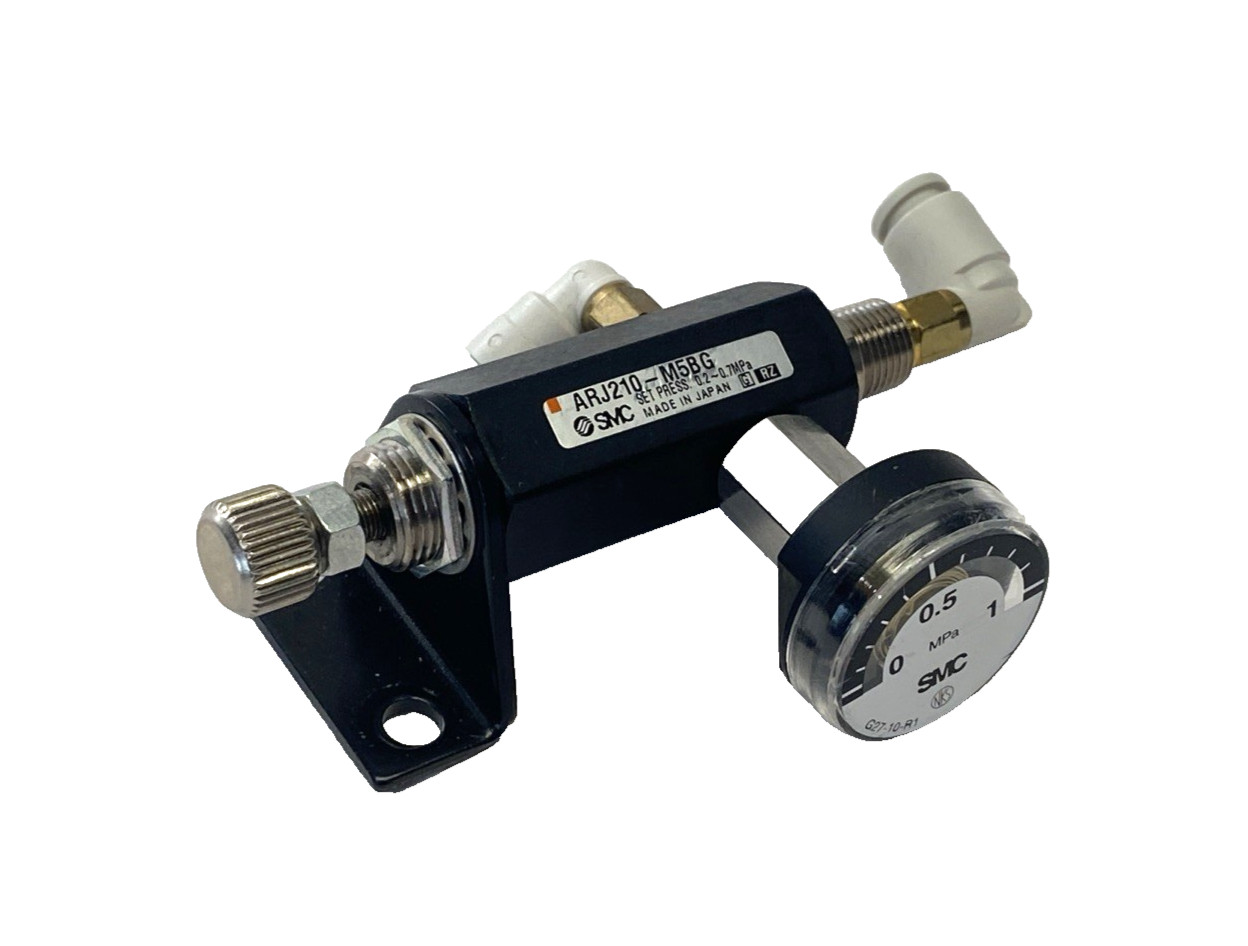 SMC ARJ210-M5BG Miniature Pneumatic Regulator 0.2 - 0.7 Mpa