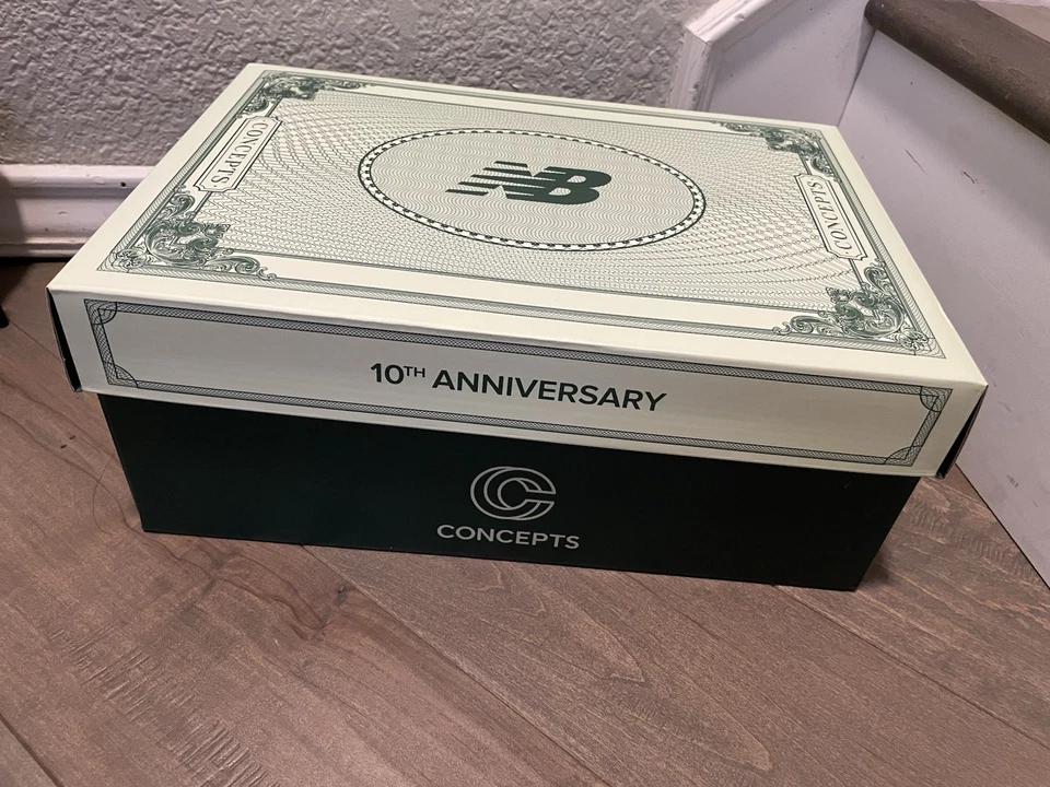 Größe 11 - New Balance Concepts x 998 Made in USA C-Note - 10th Anniversary - Bild 2 von 4