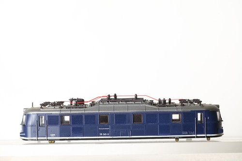 Roco H0 Repuesto Locomotora Eléctrica E 118 049-6 DB Azul Carcasa Ventana (353240) | Condition: Gebraucht