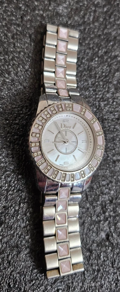 Reloj de cuarzo para mujer Dior Christal madreperla CD1121111 acero inoxidable 31 mm Foto 2 de 4