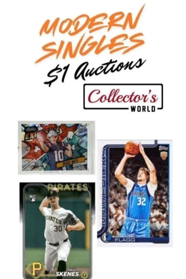 Modern Singles and Lots - $1 Auctions!