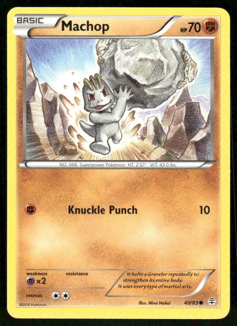 Machop 40/83 - Generations - Common NM