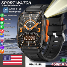 FITNESS SMARTWATCH 1.96 430mAh 3ATM Waterproo...