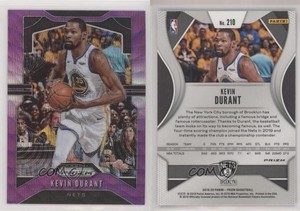 2019-20 Panini Prizm Purple Wave Prizm Kevin Durant #210