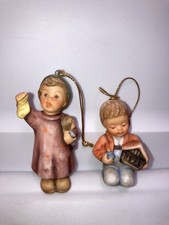 1997 Berta Hummel Goebel Ceramic Christmas Ornaments Lot of 2