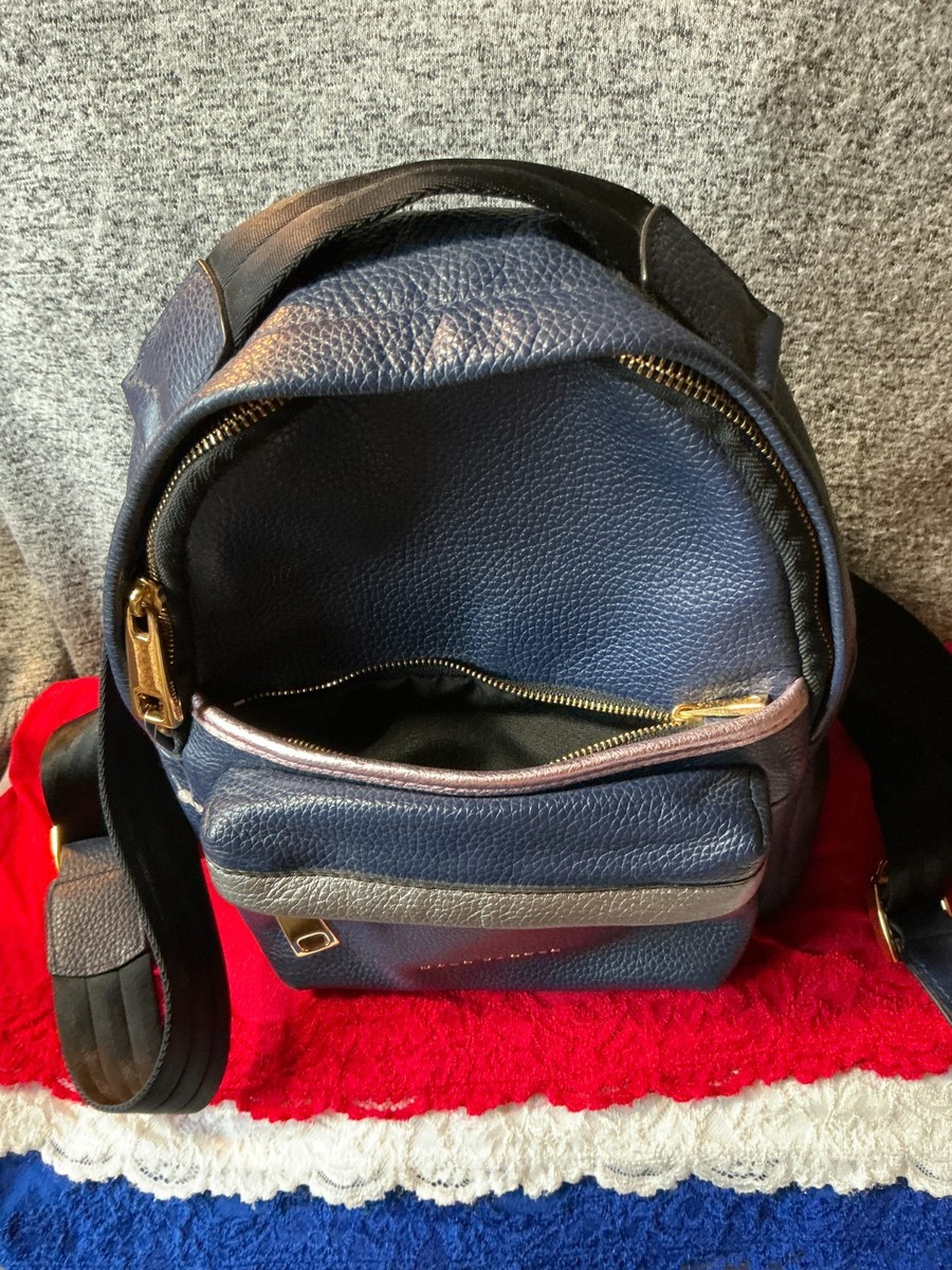 Marc Jacobs Pebble Leather Backpack- Navy Marc Jacobs | Bags | Marc Jacobs Pebble Leather Backpack  main image 3