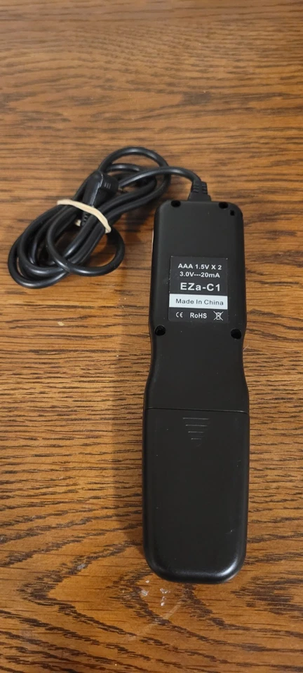 NEEWER EZa-C1 Timer Remote Control for Canon/Contax/Pentax Plastic On Screen!  - Image 3 of 4