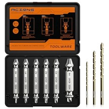 Damaged Screw Extractor Set,Fathers Day Gifts for Dad from Daughter Son,Gifts