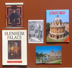 Guidebooks, Postcards for Oxford, Blenheim Palace