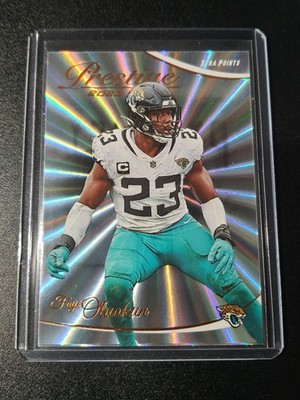 Foye Oluokun - Prestige Football 2023 - Jacksonville Jaguars - Sunburst 