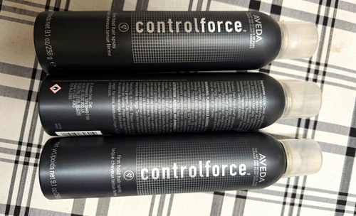Aveda Controlforce Firm Hold Vegan Hairspray Spray 9.1 oz (3 Cans) - product listing photo