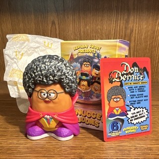 McDonald's McNugget Buddies Don & Bernice Figure w/ Box and Card 2023