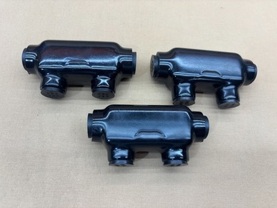 Lot of 3x Morris 97021 In-Line Mechanical Insulated Connector