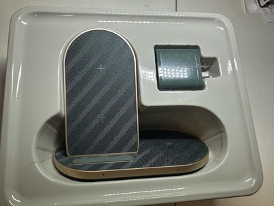 Heyday Wireless Charging Night gray 15w+5w Max Speed Qi Enabled