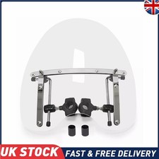 Universal Motorcycle 7/8" 1'' Handlebar Windshield Screen Deflector For Honda UK