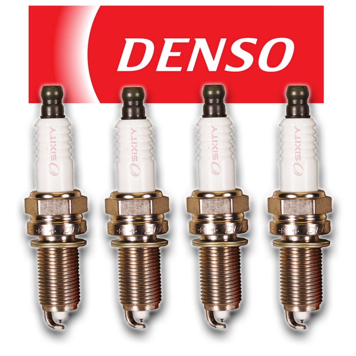 4 X DENSO IRIDIUM LONG-LIFE POWER Performance Spark Plugs ZXU20HCR8 # 3479