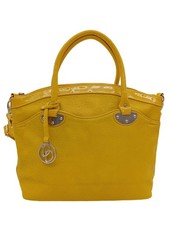 DANIELE DONATI Borsa con manico Donna Borsa giallo scuro stile casual