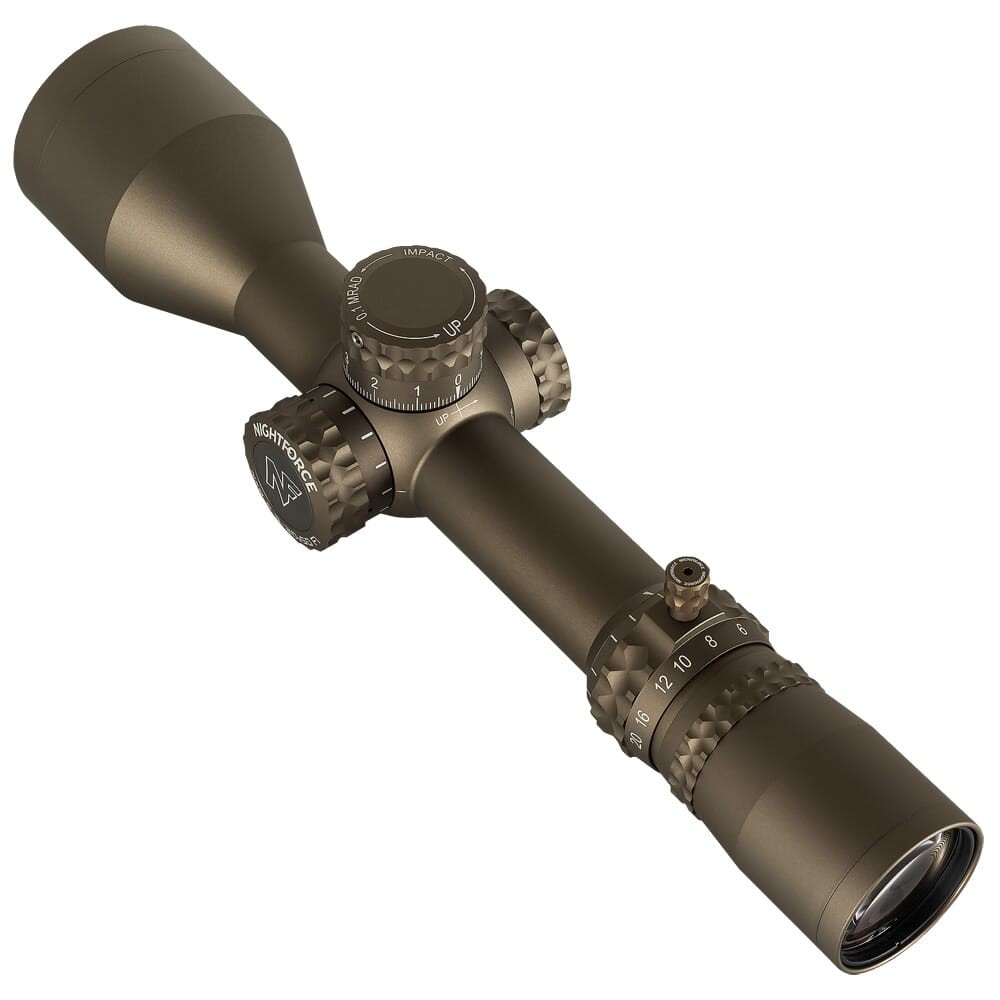 Nightforce NX8 2.5-20x50mm F1 ZeroStop DigIllum PTL TReMoR3 FDE