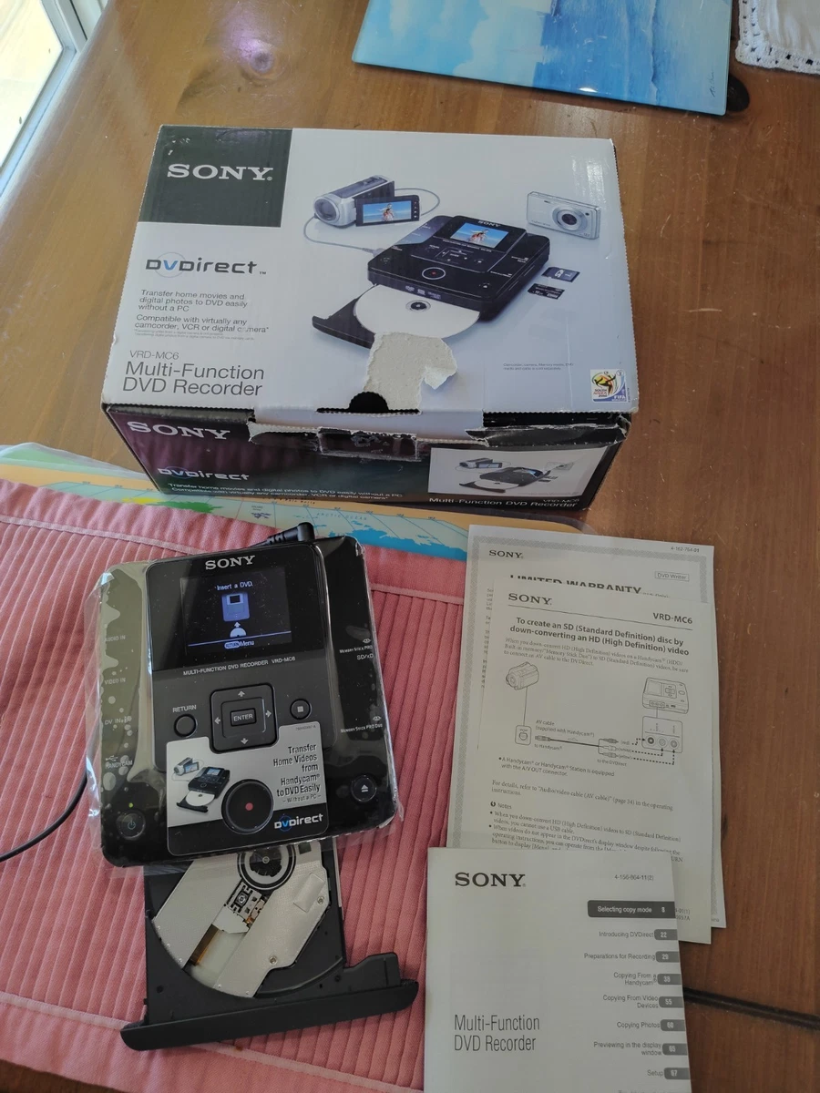 Sony Dvdirect Dvd Recorder for sale - eBay