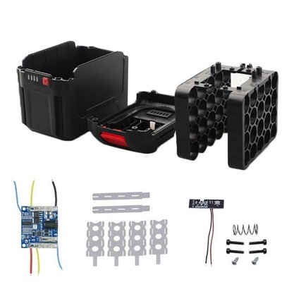 Kunststoff Storage Box Shell PCB Charging Board Für Power Tool Batterie