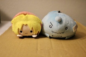 Fullmetal Alchemist Sanrio Mochikororin Edward Alphonse Plush Set Rare Official