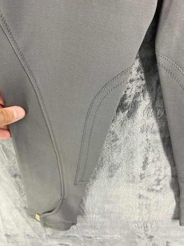 Pantaloni equitazione Devon Aire calzoni donna 30 R nylon grigio nuovi con etichetta made in USA - Foto 4 di 16