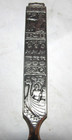 Vintage Pewter Handle Salad Fork Spoon Serving Set H.S.Norway Heilag Olav — photo 3