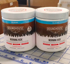 Roundhouse Provisions Morning Kick Wellness Powder Strawberry Lemonade 2 Tubs