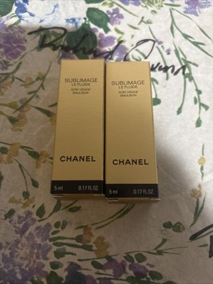2X Chanel Sublimage LE FLUIDE Emulsion 5ml / 0.17oz each NIB