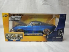 JADA TOYS BIGTIME MUSCLE 1967 SHELBY GT-500 BLUE VERSION 1:24