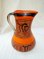 MYOTT & Sons Art Deco Hand Painted Pinch Neck Jug 8387