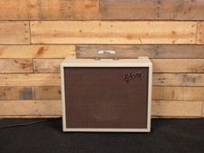 Combo Amplificador Gibson Falcon 20 1x12" Crema Bronco Vinilo con Rejilla Oxblood "Excelente