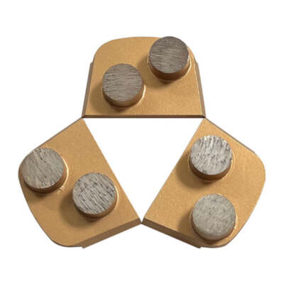 3 PCS 16M Diamond Grinding Disc Shoe Tools Scraper Concrete for Lavina Grinder