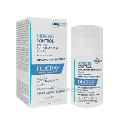 Ducray Hidrosis Control Roll-On Anti Transpirant 40ml Exp.09/2025