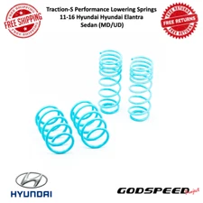 Godspeed Traction-S Performance Lowering Springs For 11-16 Hyundai Elantra Sedan