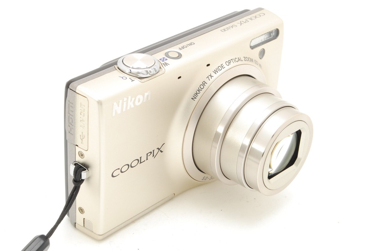 MINT w/ Case,Bax】Nikon COOLPIX S6100 16.0MP Digital Camera MINT w/ Case,Bax】Nikon COOLPIX S6100 16.0MP Digital Camera