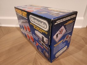 Nintendo NES Power Set Complete Box Manual Game CIB Pad Zapper Controllers