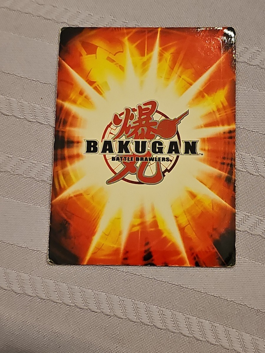 Rare Bakugan TCG Magnetic Metal Gate Card Haunted Castle 2009 Sega