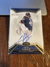 Casey Kelly 2013 Topps Tier One On the Rise Auto Rookie Card RC #ORA-CK2 /399