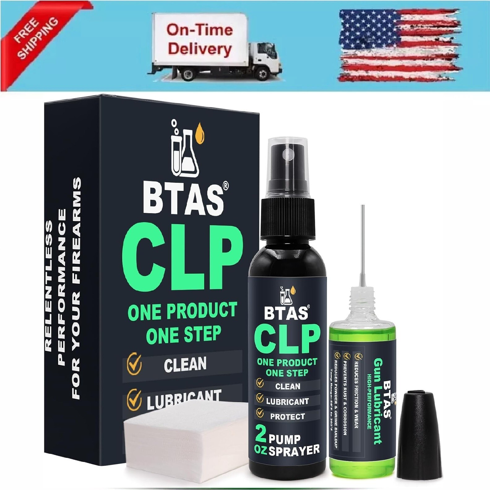 Gun Cleaner and Lubricant CLP Gun Oil Cleaning Kit Universal Spray Solvent