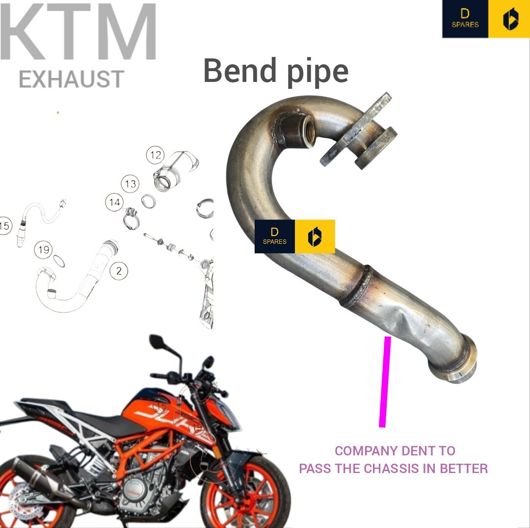 2020年　390Dukeフロントパイプ 2020年 390Dukeフロントパイプ 2020年 390Dukeフロントパイプ 2018 17