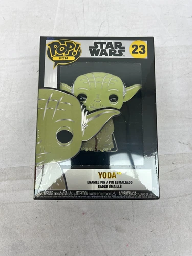 New Star Wars Yoda Funko Pop! Enamel Pin Collectable 23 Disney Green AM24