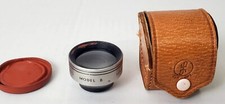 Vintage Sun Opt Sun Aux Telephoto Lens Model B w/ Original Leather Case