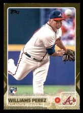 2015 Topps Update Gold #US289 Williams Perez SN,RC #/2015