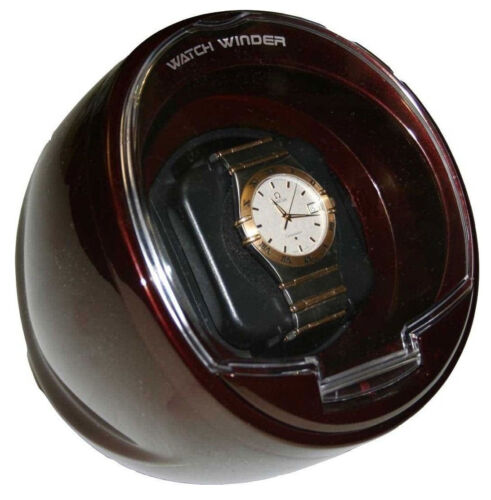  NEW Diplomat Watch Winder BROWN Color Single Automatic  With Built In IC Timer - Picture 1 of 6