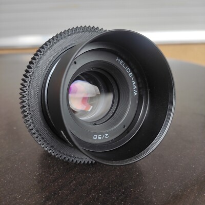 Helios 44  Cine Lens with Canon EOS Adapter M 58mm f/2