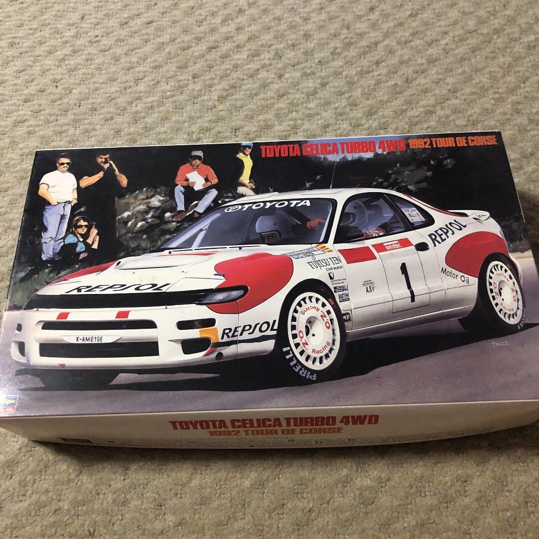 Hasega 1/ 24 TOYOTA CELICA TURBO 4WD 1992 Tour De Corse