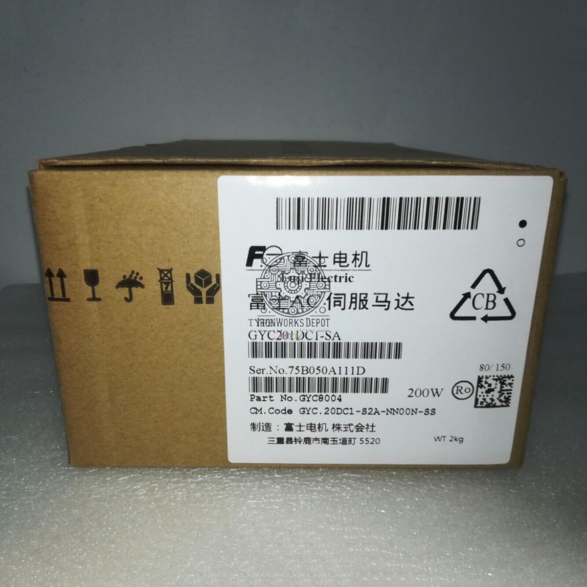 1PCS Fuji GYC201DC1-SA SERVO MOTOR GYC201DC1SA New | eBay UK