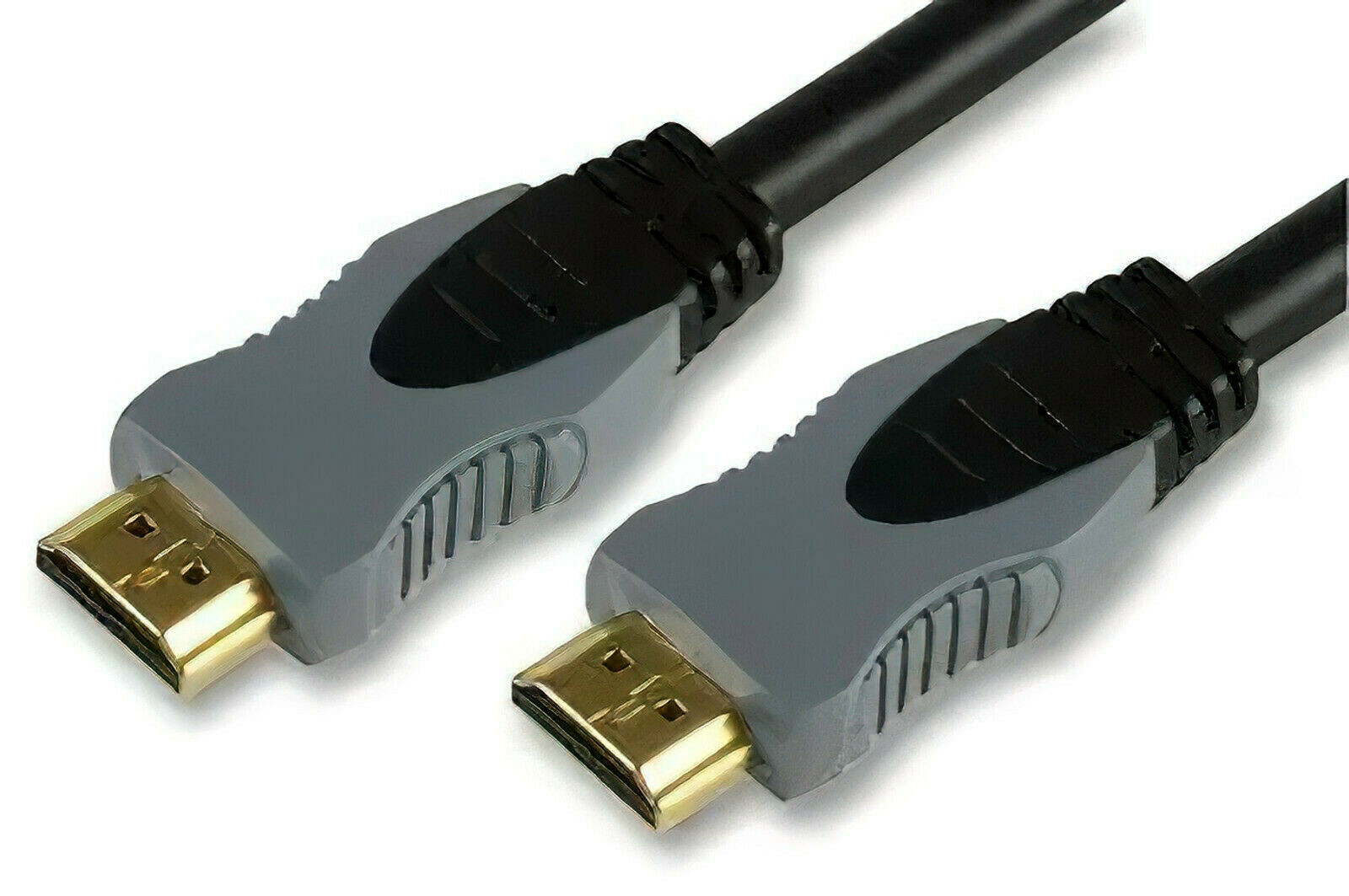 1m HDMI To HDMI Cable Audio Video Lead gold 1 metre