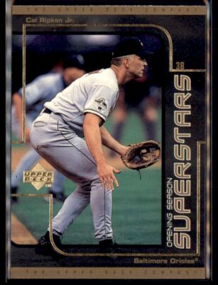 1999 Upper Deck Opening Season Superstars Cal Ripken Jr Baltimore Orioles #S4